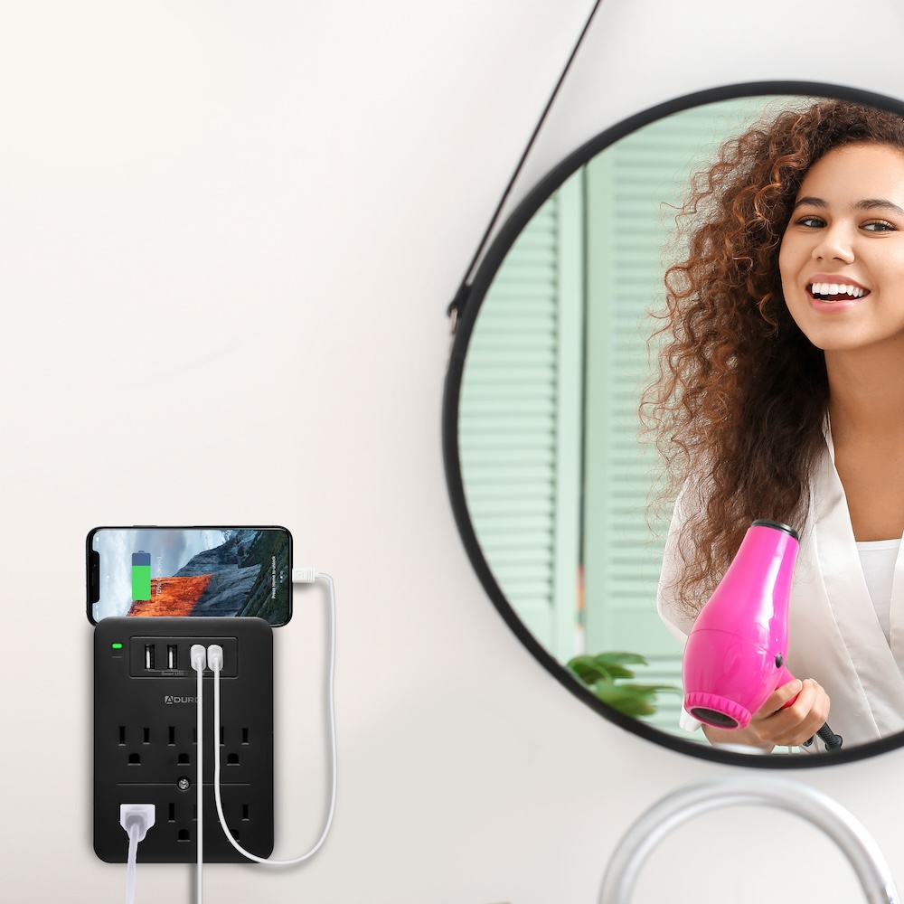 Multi Charging Station with 6 Outlets & 4 USB Ports Header Image